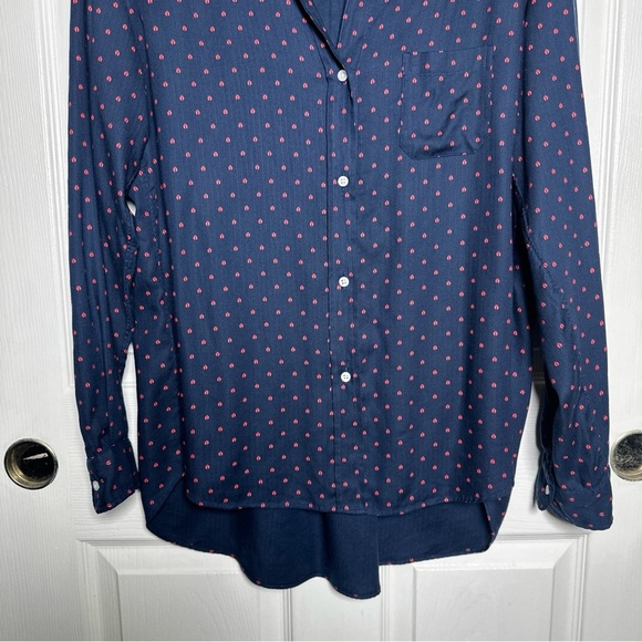 Grayson The Hero Button Up Longsleeve Shirt Lady Bug Women’s Sz 4 Large Coastal - Picture 4 of 12